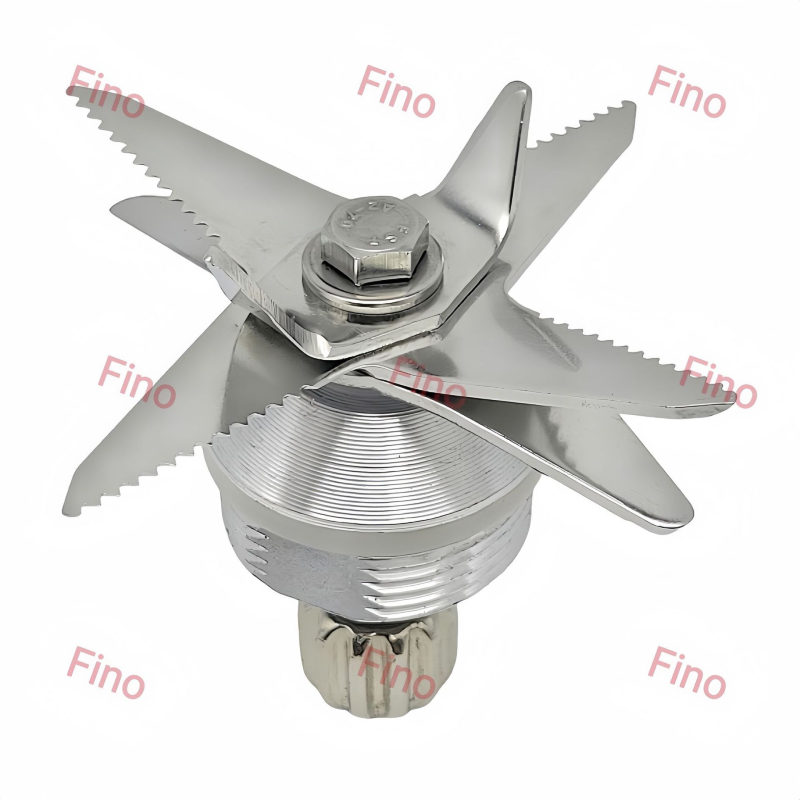Piese de schimb pentru blender din aliaj de aluminiu: 8 lame, 2 rulmenți cu ax lung, set de lame pentru uz casnic și comercial