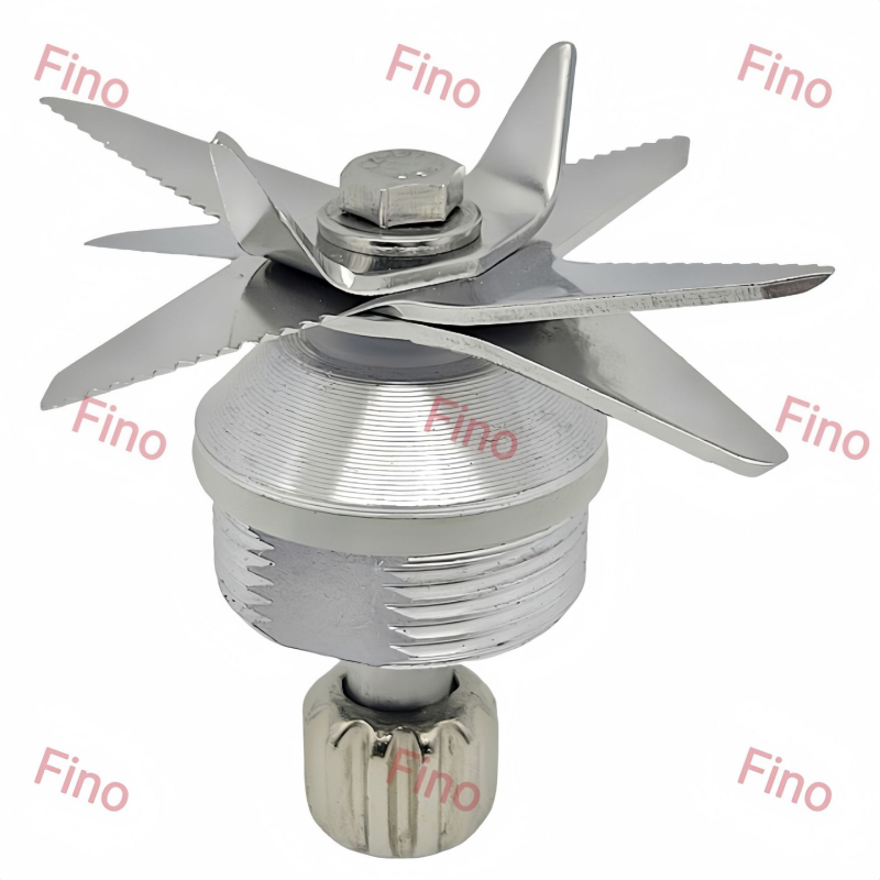 Piese de schimb pentru blender din aliaj de aluminiu: 8 lame, 2 rulmenți cu ax lung, set de lame pentru uz casnic și comercial