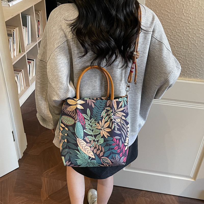 Torba tote velike kapacitete s modernim printom, preko ramena i crossbody za posao i svakodnevnu upotrebu