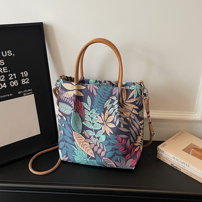 Torba tote velike kapacitete s modernim printom, preko ramena i crossbody za posao i svakodnevnu upotrebu