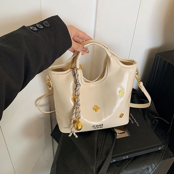 Nova jednostavna vrećasta torba u obliku kade Nanfeng Chio2Nd s retro floralnim uzorkom — preko ramena ili crossbody