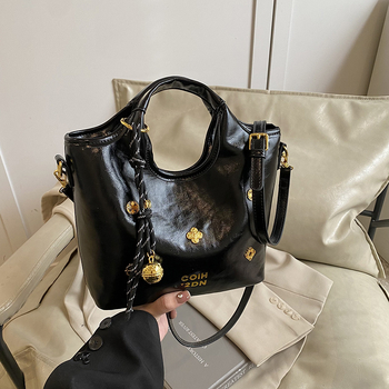 Nova jednostavna vrećasta torba u obliku kade Nanfeng Chio2Nd s retro floralnim uzorkom — preko ramena ili crossbody