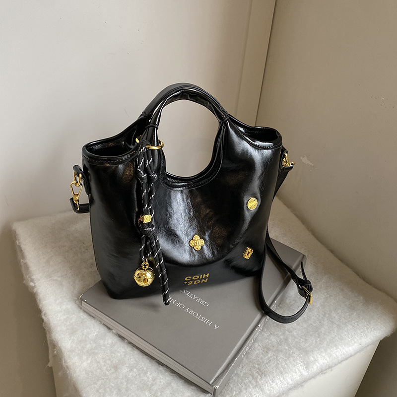 Nova jednostavna vrećasta torba u obliku kade Nanfeng Chio2Nd s retro floralnim uzorkom — preko ramena ili crossbody