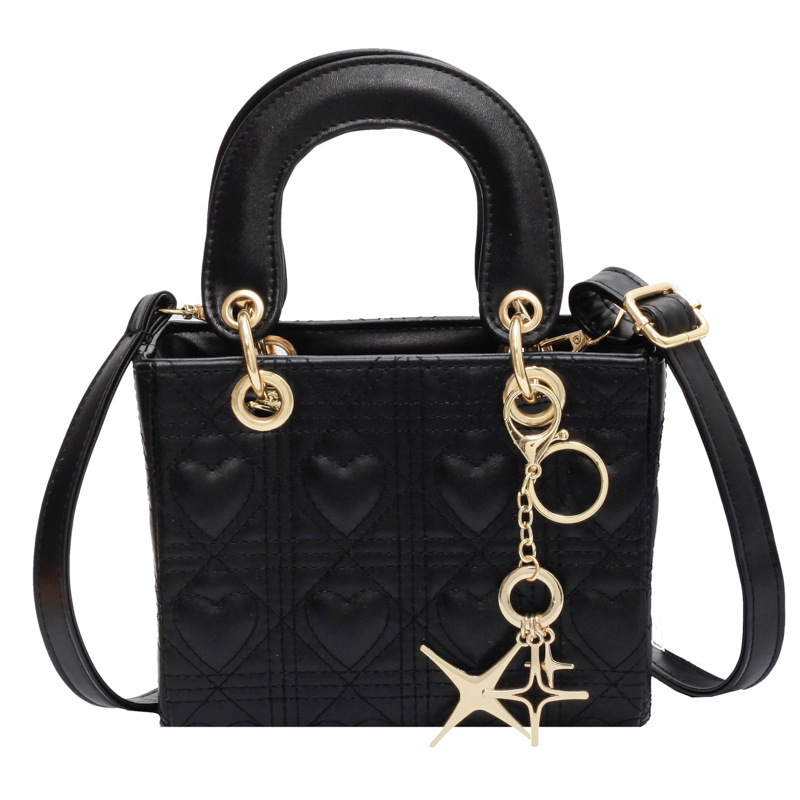 Crvena svadbena mala torbica s kaišem preko ramena, PU materijal, stil Diana bag