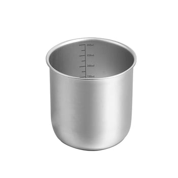 Cupa de măsurare din oțel inoxidabil cu scară pentru orez, făină și zahăr