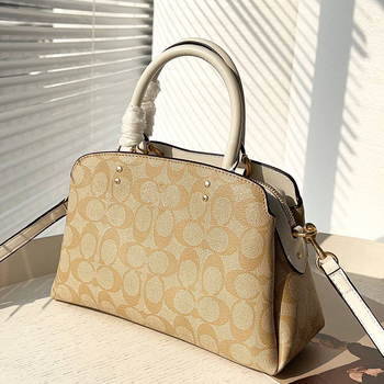Ženska torba Lillie, inspirirana princezom Dianom, retro cvjetni patchwork, PVC, srednja veličina, rameni i crossbody remen, proljeće 2024