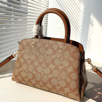 Ženska torba Lillie, inspirirana princezom Dianom, retro cvjetni patchwork, PVC, srednja veličina, rameni i crossbody remen, proljeće 2024