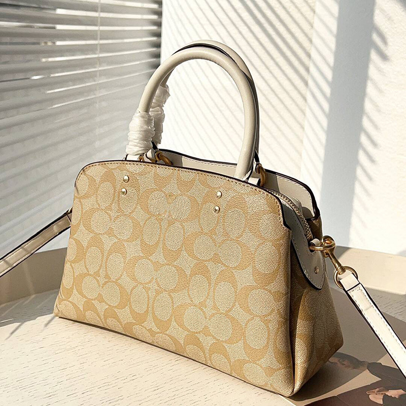 Ženska torba Lillie, inspirirana princezom Dianom, retro cvjetni patchwork, PVC, srednja veličina, rameni i crossbody remen, proljeće 2024