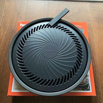 Rock Valley ZK-15 tigaie grill antiaderentă 34 cm, fără fum