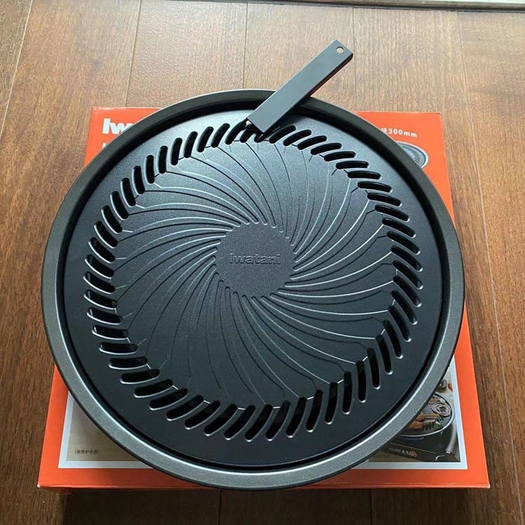 Rock Valley ZK-15 tigaie grill antiaderentă 34 cm, fără fum