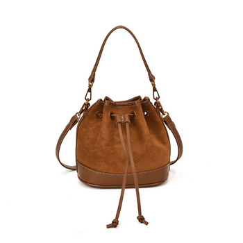 Patchwork torbica za žene, bucket bag u korejskom stilu, retro 2025