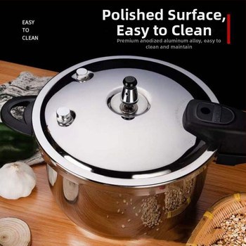 Oală sub presiune din oțel inoxidabil 304, grosime extra, diametru 16-32 cm, rezistentă la explozie, de calitate alimentară, pentru uz casnic, compatibilă cu aragaz pe gaz și plită cu inducție