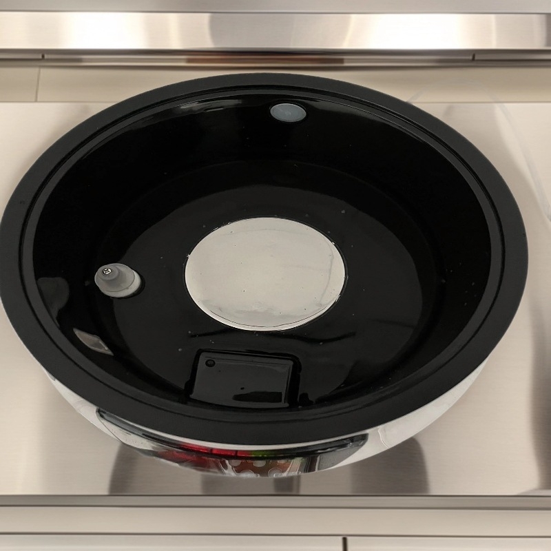 Oală electrică de abur multifuncțională, cu putere reglabilă, 3–4 L, din oțel inox, pentru fructe de mare, supă și gătit