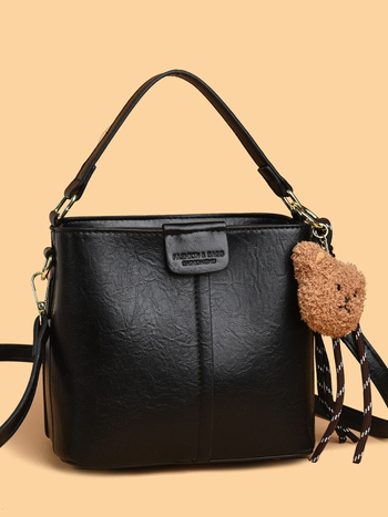 Ženska bucket torba, 2025 novi korejski stil, svestrana torba za ramena, velika kapaciteta, retro crossbody dizajn