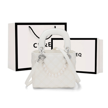 PU mala kvadratna crossbody torba, unisex dizajn, inspirirano Princezom Dianom, proljeće 2025