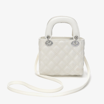 PU mala kvadratna crossbody torba, unisex dizajn, inspirirano Princezom Dianom, proljeće 2025
