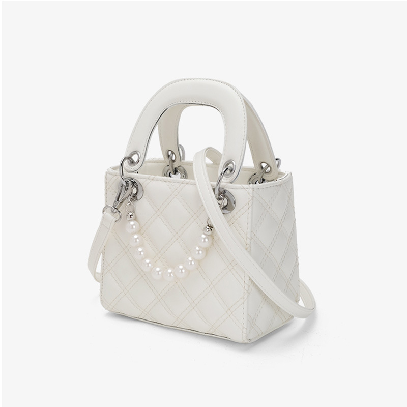 PU mala kvadratna crossbody torba, unisex dizajn, inspirirano Princezom Dianom, proljeće 2025