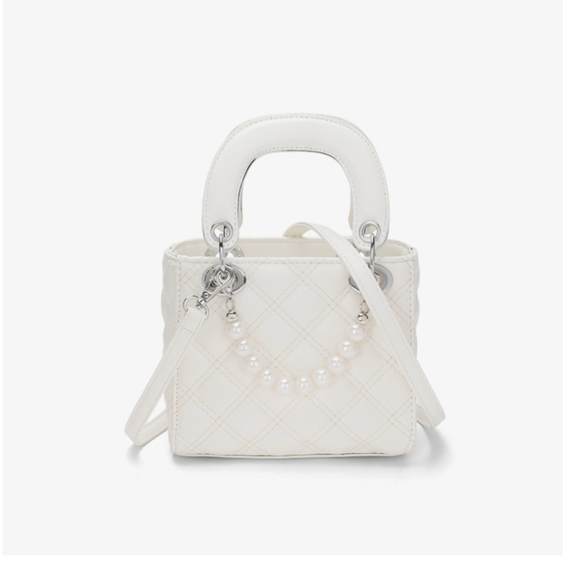 PU mala kvadratna crossbody torba, unisex dizajn, inspirirano Princezom Dianom, proljeće 2025