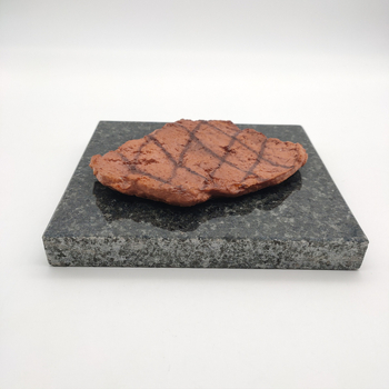 Személyre szabott gránit nyugati stílusú steak- és barbecue tál, kő étkező tál és pizza tál