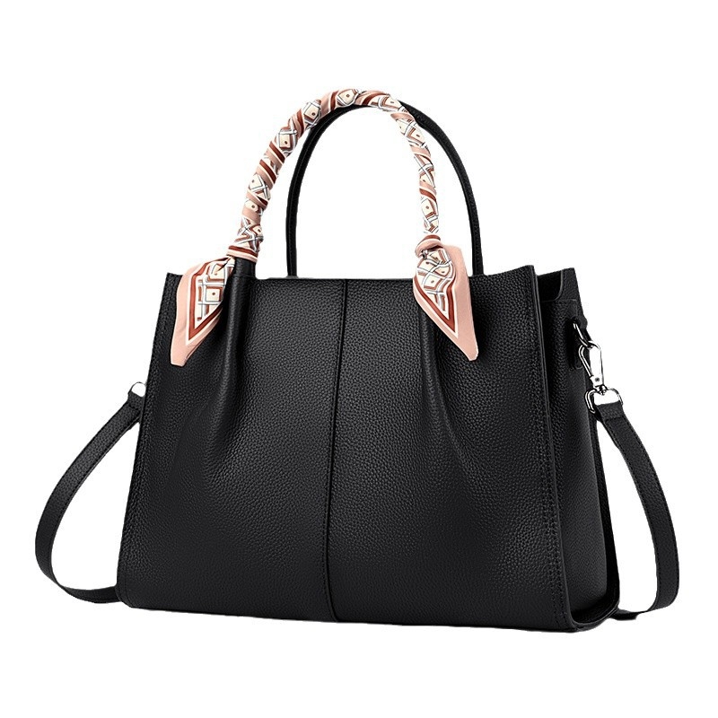 Ženska torbica od prave kože, luksuznog izgleda, velika zapremina, stil Princeze Diane, kožna crossbody torba