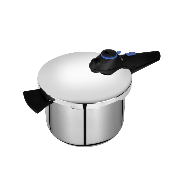 Oală sub presiune din oțel inoxidabil 304, 6 L, universală pentru plite cu inducție și aragaz