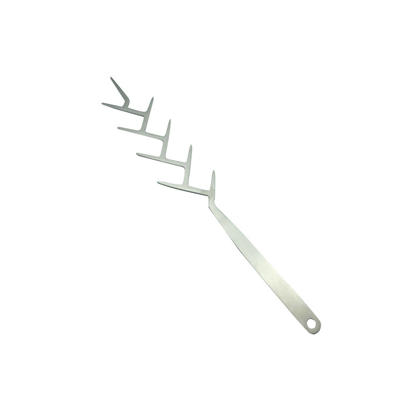 Frigărui din oțel inoxidabil pentru grătarul în aer liber, frigărui pentru carne, frigărui în formă de copac pentru camping și DIY