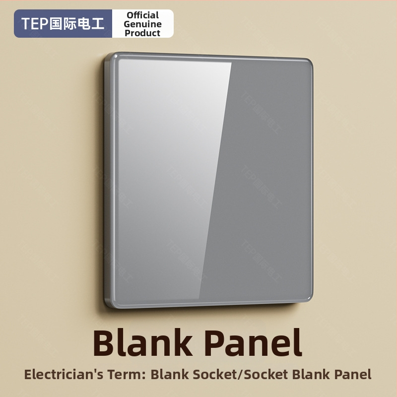 Bežični glasovni Bluetooth Mesh pametni dodirni panel od kaljenog stakla, siva