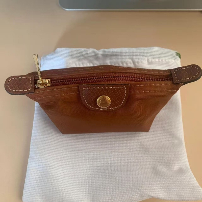 Sárkány mintás, színblokkokkal készült mini dumpling táska, francia divat stílusú, nylon‑bőr kombináció, kis pénztárca érmékhez, fülhallgatóhoz, rúzshoz és kulcsokhoz