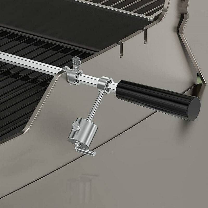 Furculiță de grătar din oțel inoxidabil – accesoriu pentru grătar electric în aer liber