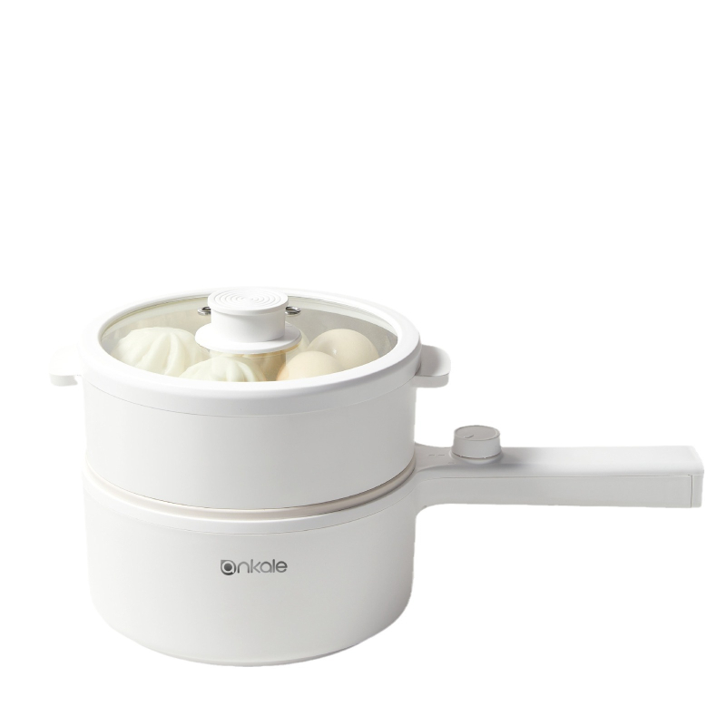Ankale oală electrică de gătit, multifuncțională pentru cămin, oală mică pentru tăiței, 600W, 1.5L