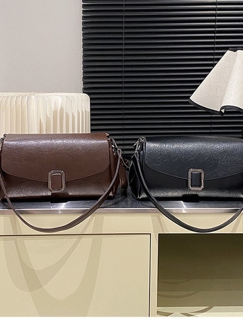 Mala kvadratna torba u retro stilu Europe–Amerike, model 2025, svestrana crossbody ili torba za nošenje u ruci