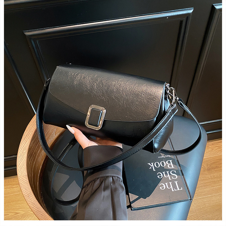 Mala kvadratna torba u retro stilu Europe–Amerike, model 2025, svestrana crossbody ili torba za nošenje u ruci