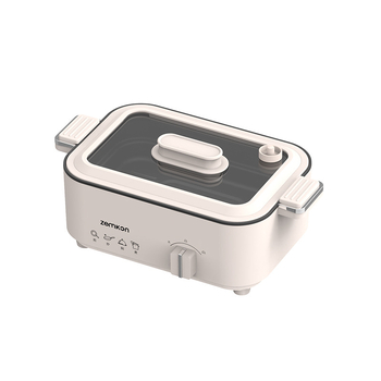 OEM personalizat 5L oală electrică pentru uz casnic, wok all-in-one, antiaderent, multifuncțional pentru 3-4 porții