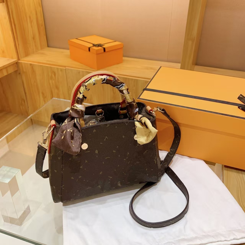 Klasična tote torba, ženska torba preko ramena u stilu cross-border, crossbody torba, torba-kofer, poštarska torba, Mahjong torba