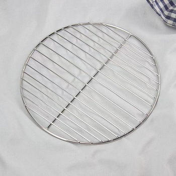 Grătar circular din oțel inoxidabil pentru grătar – design gros, solid, pentru carne gătită, fiartă, marinată și afumată