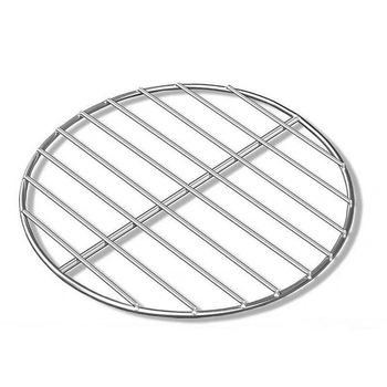 Grătar circular din oțel inoxidabil pentru grătar – design gros, solid, pentru carne gătită, fiartă, marinată și afumată