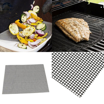 Covoraș pentru grătar din fibră de sticlă, cu strat antiaderent Teflon, rezistent la temperaturi înalte, pentru pizza și grătare