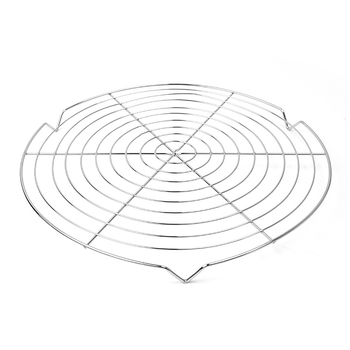 Raft circular mare din oțel inoxidabil pentru răcire prăjituri, aburire și grătar