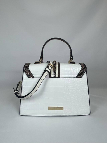 Ženska torba za rame i crossbody s uzorkom zmijskog uzorka, patchworkom i dizajnom color-block – proljeće 2026