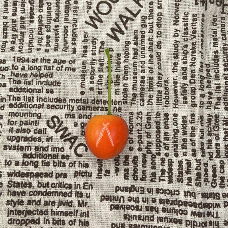Cireșă Acerola din spumă pentru decor acasă și recuzită fotografică