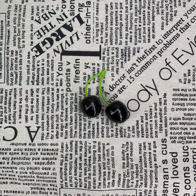 Cireșă Acerola din spumă pentru decor acasă și recuzită fotografică