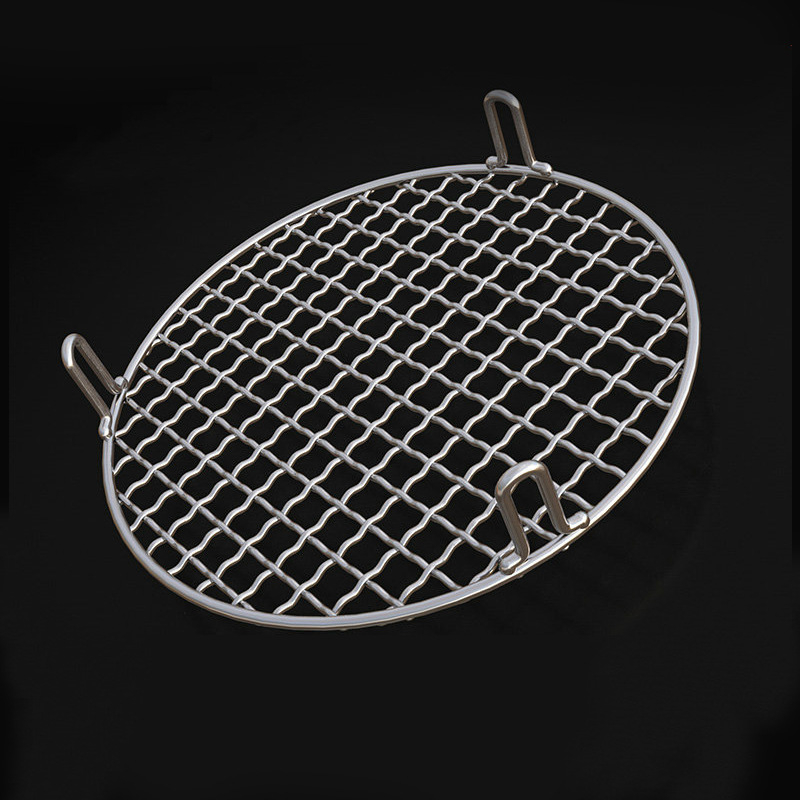 Grilaj rotund din oțel inoxidabil pentru exterior – plasă de grătar