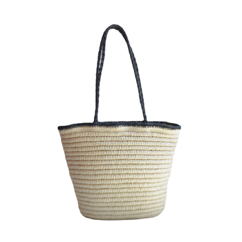 Francuski stil, ručno pletena torba od slame, vintage slamnata torba za plažu i odmor, ženska torba