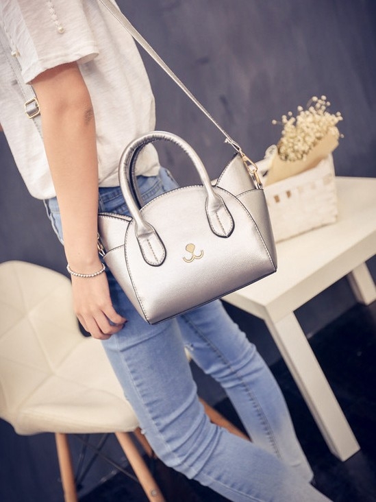 Torba s mačjim krilom, ljetni trend, mala torbica za rameno/crossbody, korejski stil, uzorak toothpick
