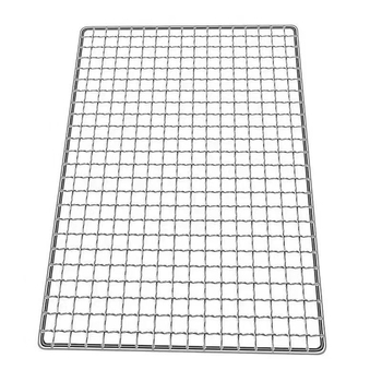 Grilă dreptunghiulară pentru cuptor din oțel inoxidabil 304, întărită, pentru uz comercial