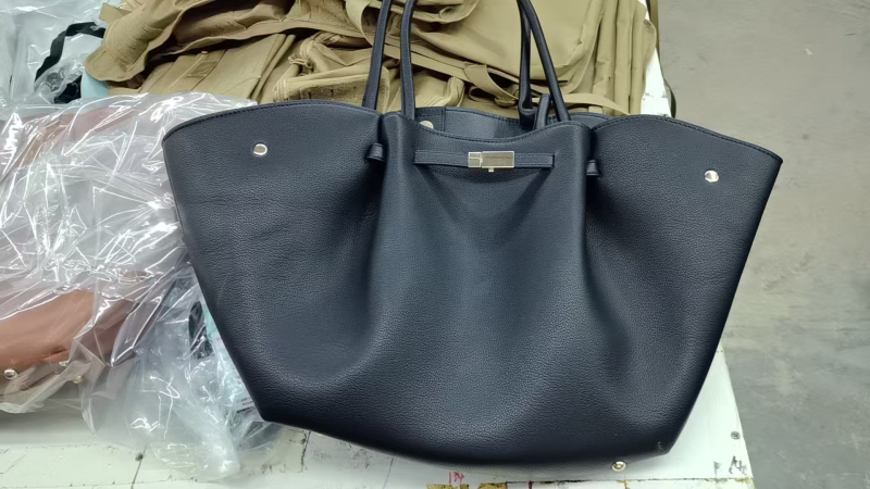Torba Tote s uzorom liči, velika kapaciteta, za rameni i nošenje u ruci, New York stil, luksuzan izgled