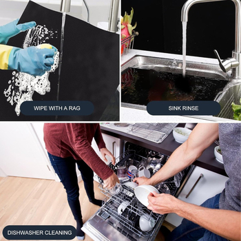 Covoraș antiaderent pentru grătar din teflon, 0.2 mm grosime, rezistent la temperaturi înalte, dreptunghi 40×33 cm, pentru camping și uz casnic.