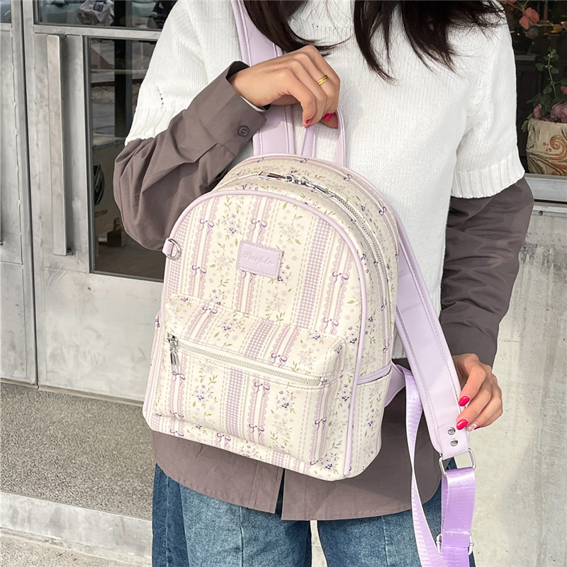 Ruksak japanskog stila s velikim kapacitetom i krilima zečića Miffy za djevojčice