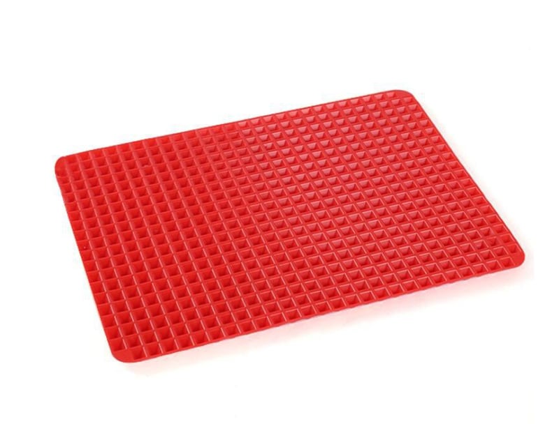 Covoraș de copt din silicon, piramidal, multifuncțional, rezistent la temperaturi înalte, potrivit pentru cuptorul cu microunde