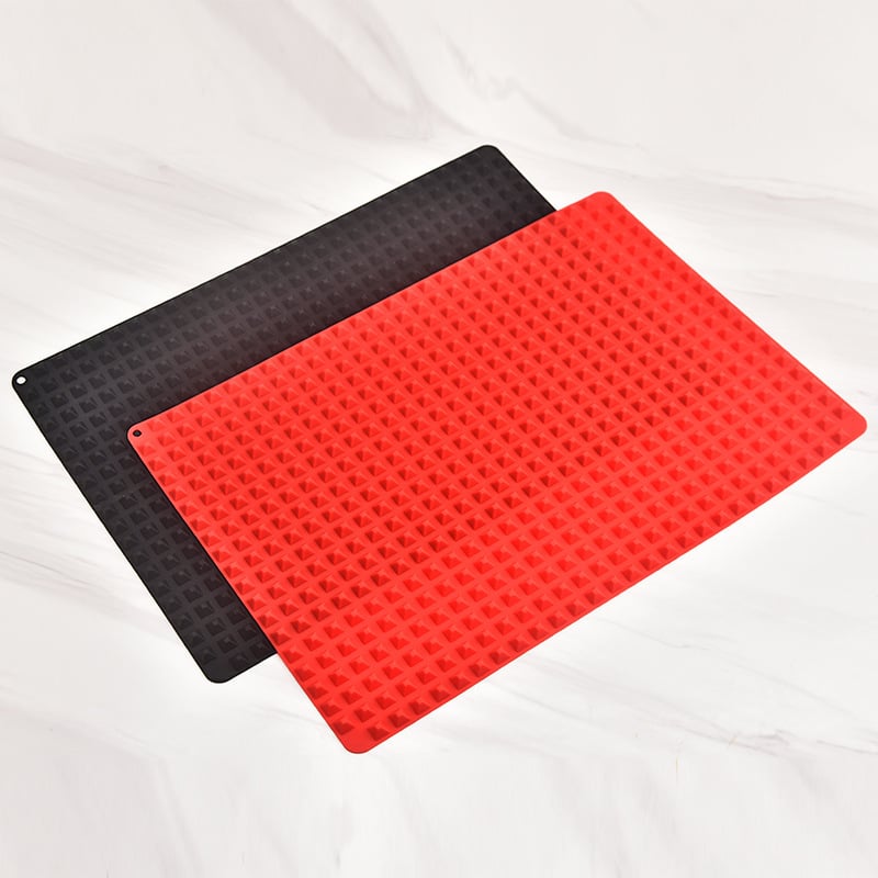 Covoraș din silicon pentru rumenire de curcan, pentru grătar exterior, de calitate alimentară, rezistent la temperaturi înalte, gros